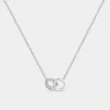 2025-12-044 Silverhalsband med förreglade ringar
