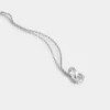 2025-12-045 Silverhalsband med förreglade ringar