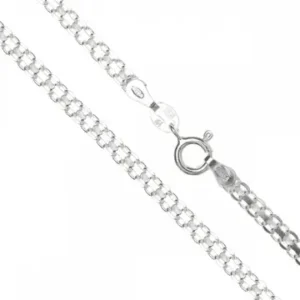 Bismarkmodellkedja i sterlingsilver.