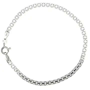 566e023044e9009fda3c758d3727bcf81e000d86823a0a02697fc80bad199fd4 Kedjearmband modell rep i 925 diamantbeströdd sterlingsilver