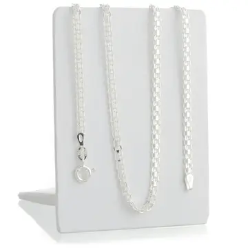 Bismarkmodellkedja i sterlingsilver.