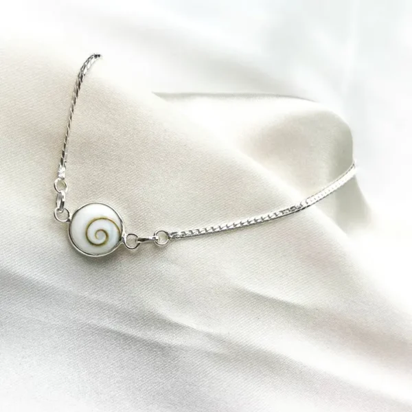 Armband i 925 sterlingsilver med Shivas öga