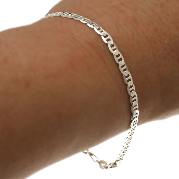 diamantkedja i sterlingsilver 925