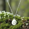 Shiva öga halsband 925 sterlingsilver
