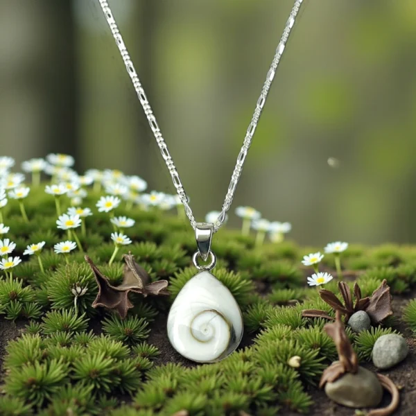 Shiva öga halsband 925 sterlingsilver