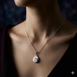 Shiva öga halsband 925 sterlingsilver